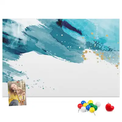 Korková nástěnka Tahy štětcem