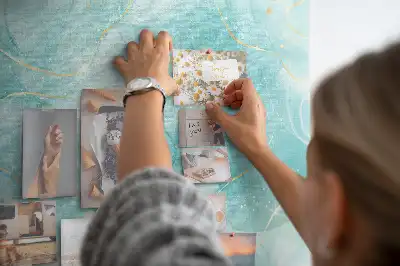 Korková tabule Abstraktní mramor
