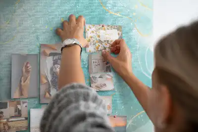 Korková tabule Abstraktní mramor