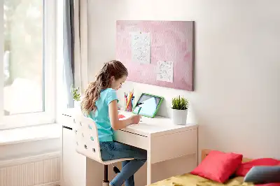 Nástěnka do dětského pokoje Abstrakce peří