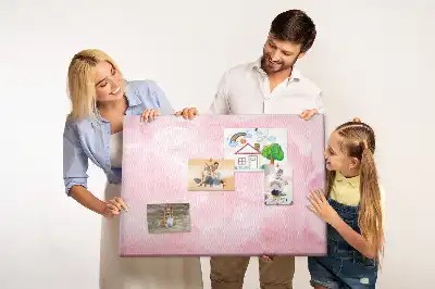 Nástěnka do dětského pokoje Abstrakce peří