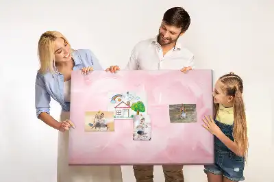 Nástěnka do dětského pokoje Abstrakce peří