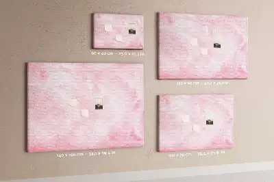 Nástěnka do dětského pokoje Abstrakce peří