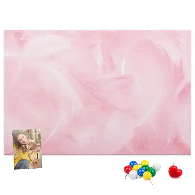 Nástěnka do dětského pokoje Abstrakce peří
