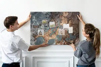 Korková tabule Dekorativní mramor