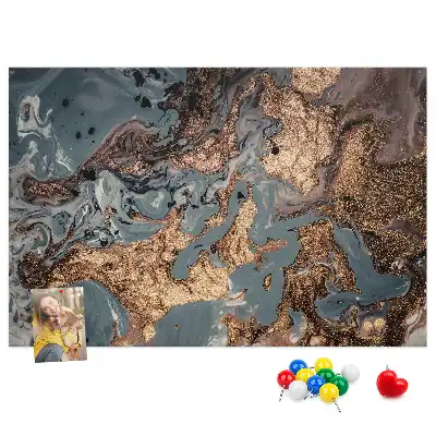 Korková tabule Dekorativní mramor