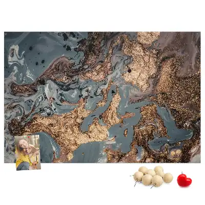 Korková tabule Dekorativní mramor