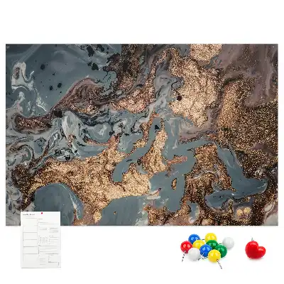 Korková tabule Dekorativní mramor