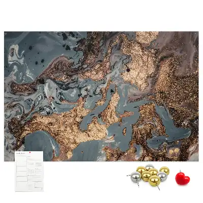 Korková tabule Dekorativní mramor