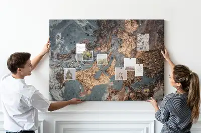 Korková tabule Dekorativní mramor