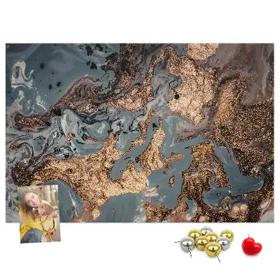 Korková tabule Dekorativní mramor