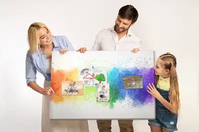 Korková tabule Abstraktní duha