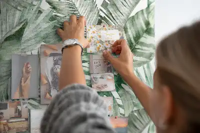 Nástěnka korková Listy rostlin