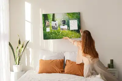 Nástěnka do dětského pokoje Jarní příroda