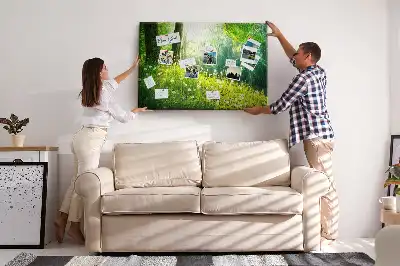 Nástěnka do dětského pokoje Jarní příroda