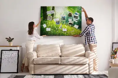 Nástěnka do dětského pokoje Jarní příroda