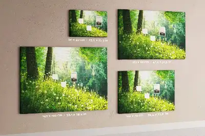 Nástěnka do dětského pokoje Jarní příroda
