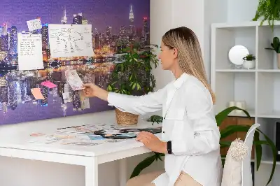 Korková nástěnka New York v noci