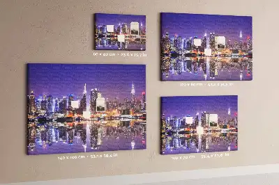 Korková nástěnka New York v noci