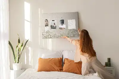 Nástěnka do dětského pokoje Rozkvetlá poupata