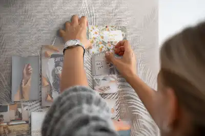 Nástěnka korková Tropické listy