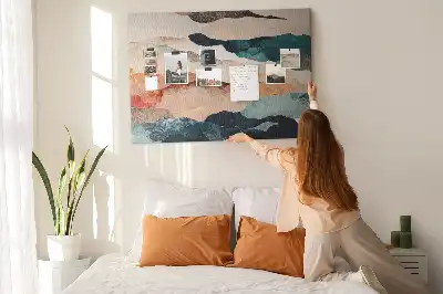 Nástěnka do dětského pokoje Moderní vize přírody