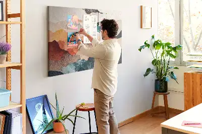 Korková tabule Krajinné umění