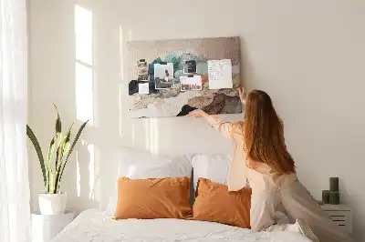 Nástěnka korková Abstraktní krajina