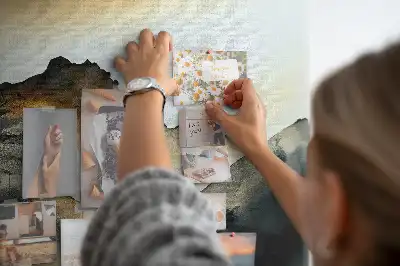 Nástěnka do dětského pokoje Abstraktní krajina