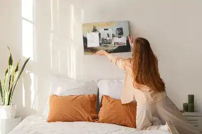 Nástěnka do dětského pokoje Abstraktní panorama přírody