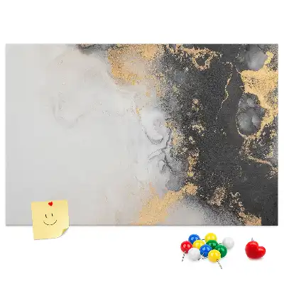 Korková nástěnka s motivem mramoru