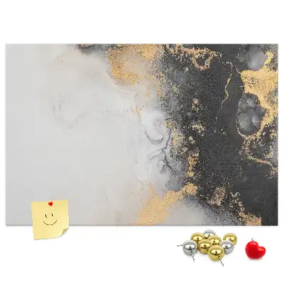 Korková nástěnka s motivem mramoru