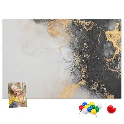 Korková nástěnka s motivem mramoru