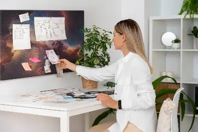 Nástěnka korková Vesmírný svět hvězd