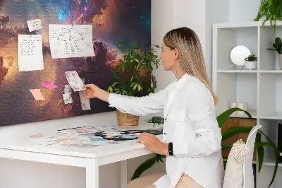 Nástěnka korková Vesmírný svět hvězd