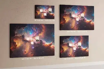 Nástěnka korková Vesmírný svět hvězd