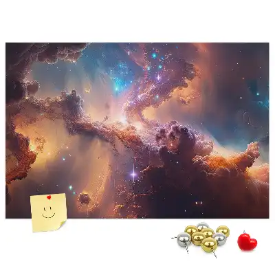 Nástěnka korková Vesmírný svět hvězd