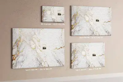 Dekorativní korková tabule s motivem mramoru