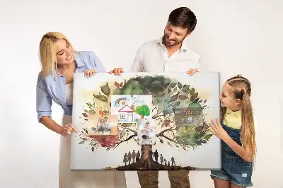 Korková tabule Rodokmen