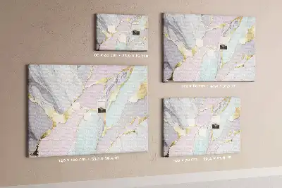 Nástěnka do dětského pokoje Mramorový vzor