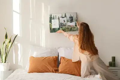 Nástěnka korková Lesní krajina