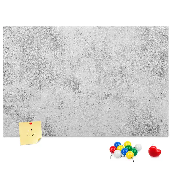 Nástěnka do dětského pokoje s motivem betonové zdi