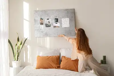 Nástěnka do dětského pokoje s motivem betonové zdi