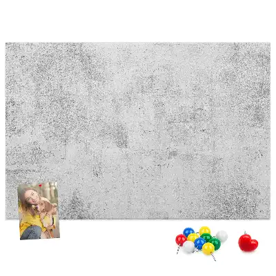 Nástěnka do dětského pokoje s motivem betonové zdi