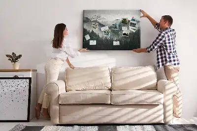 Nástěnka do dětského pokoje Lesní krajina