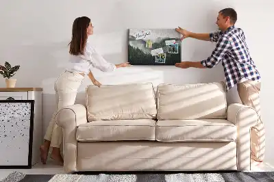 Nástěnka do dětského pokoje s motivem lesní krajiny