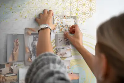 Nástěnka korková Dekorativní vzor