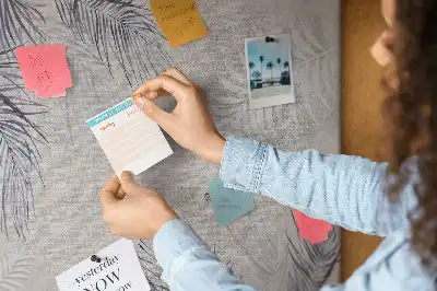 Nástěnka do dětského pokoje Palmový list