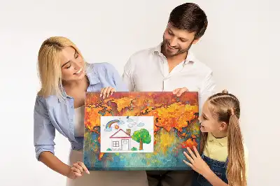 Dekorativní nástěnná mapa jako nástěnka do dětského pokoje