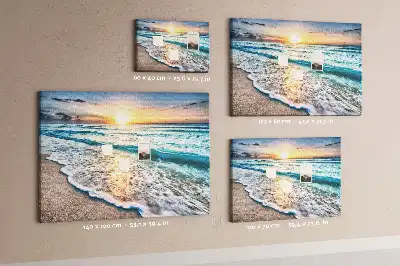 Nástěnka korková Plážový mořský písek